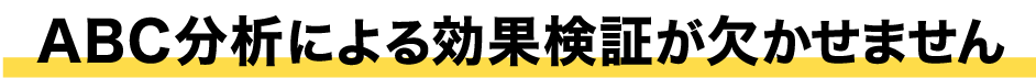 3種類のLPページやバナーを制作しABC分析を実施